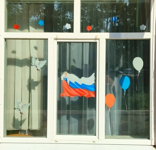 Акция " Окна России" Акция " Окна России".